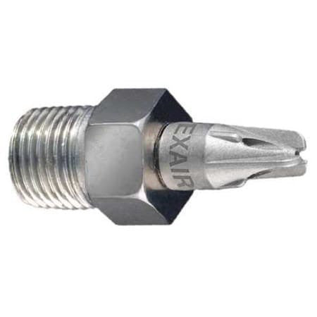 Exair 1110-Peek-Npt Engineered Air Nozzle,1.062 In L