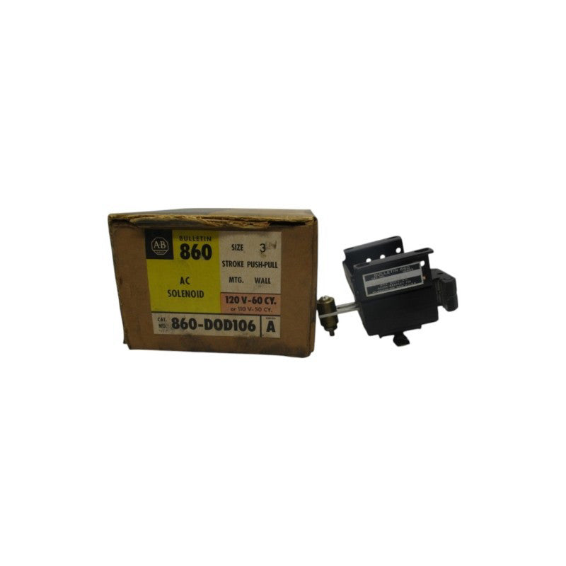 ALLEN BRADLEY 860-D0D106 SER. A 110/120V (BR/YL) NSMP