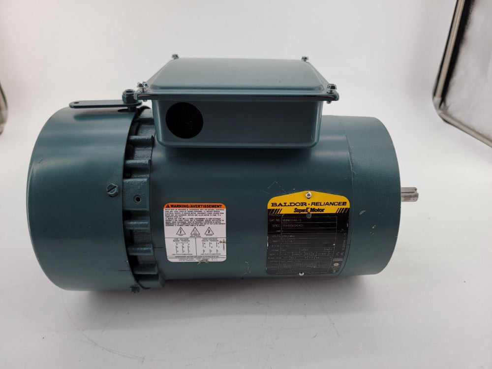 New Baldor VEBM3546-S Brake Motor 1HP 1770RPM 3PH 60HZ 56C 3520M TEFC F3 B