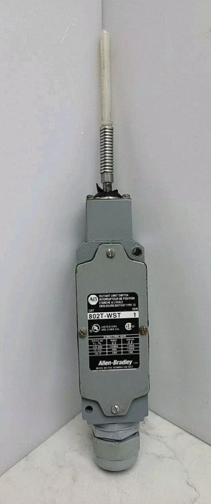 Allen Bradley 802T-WST Limit Switch 120-600 Vac Ser 1