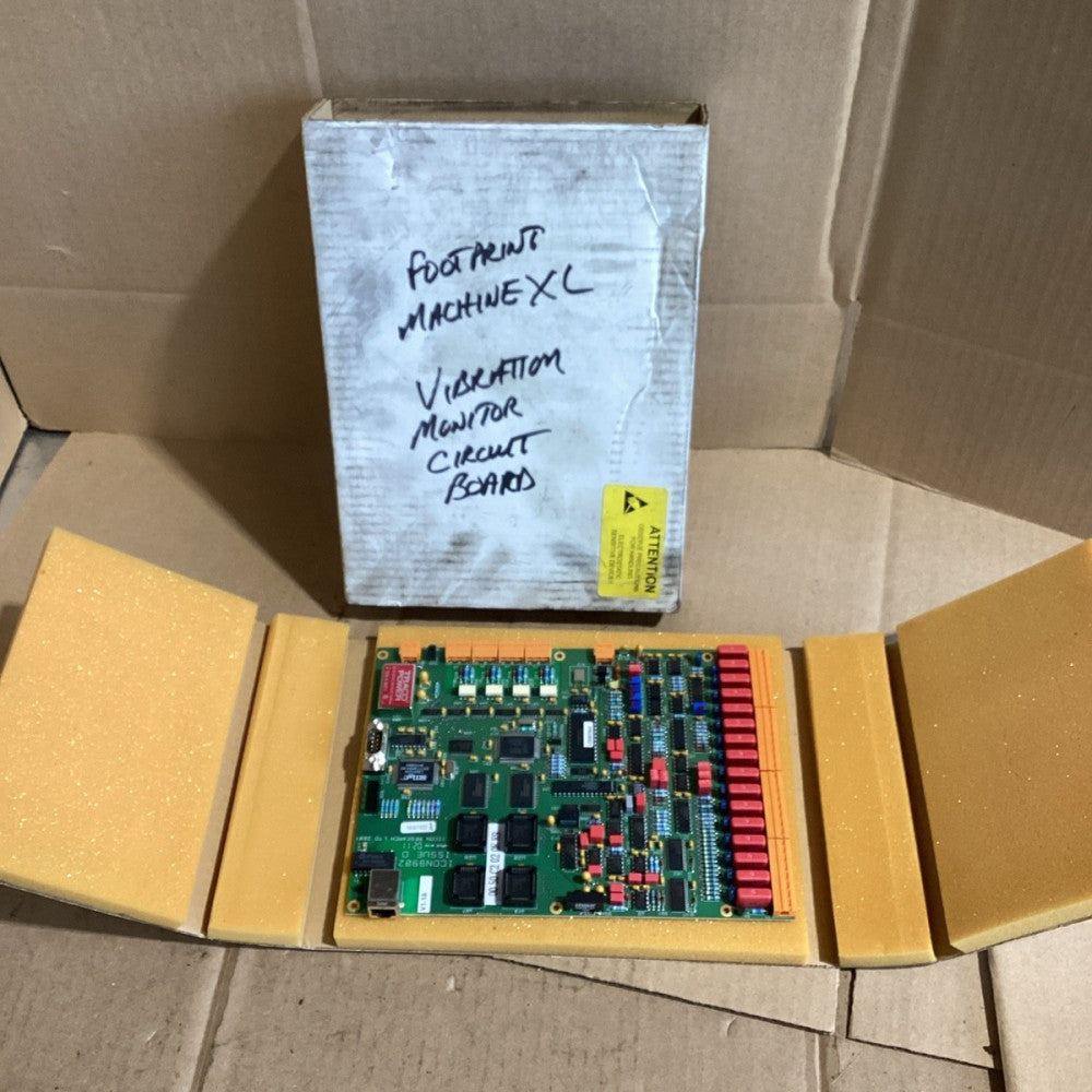 Track Power 00 50 c2 02 0E E9 Vibration Monitor Circuit Board NOS