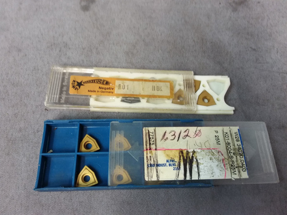 Lot 10x Komet Drill Drilling Carbide Insert  W28 34020 0403 K01-8004-S-P25M