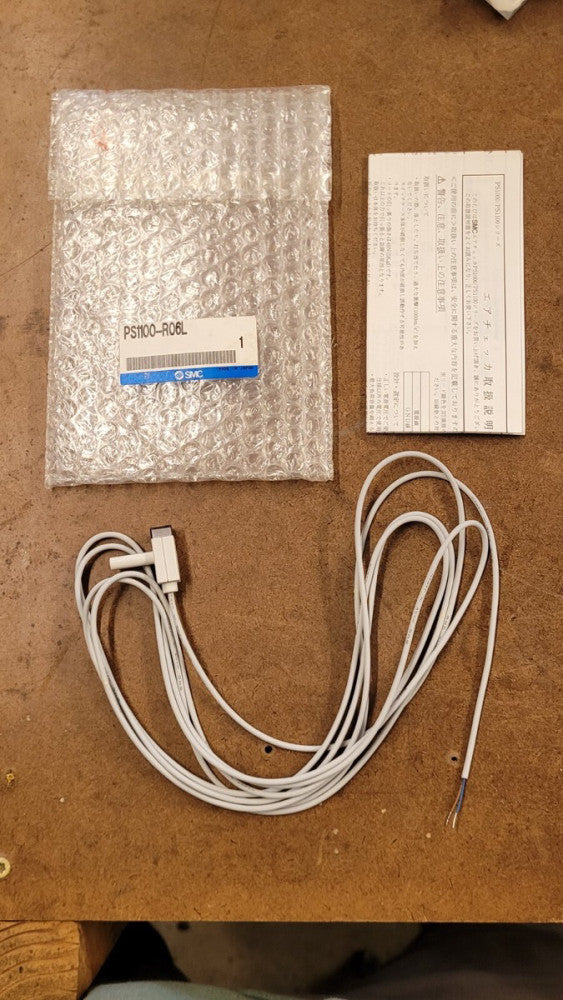 SMC PS1100-R06L Pneumatic Pressure Switch 0.1-0.4MPa