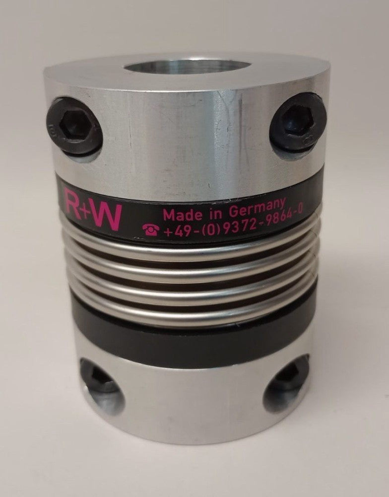 R+W BK2/60/83/66/30/30 Used Bellow Coupling 30mm End Bores 83mm Length