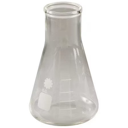 Zoro Select 5Yhl8 Erlenmeyer Flask,Narrow Neck,500Ml,Pk12 (Formerly Lab Safety