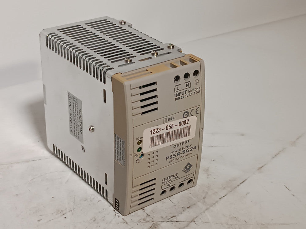 IDEC PS5R-SG24 Switching Power Supply Input: 100-240vac, Output: 24vdc 10Amp