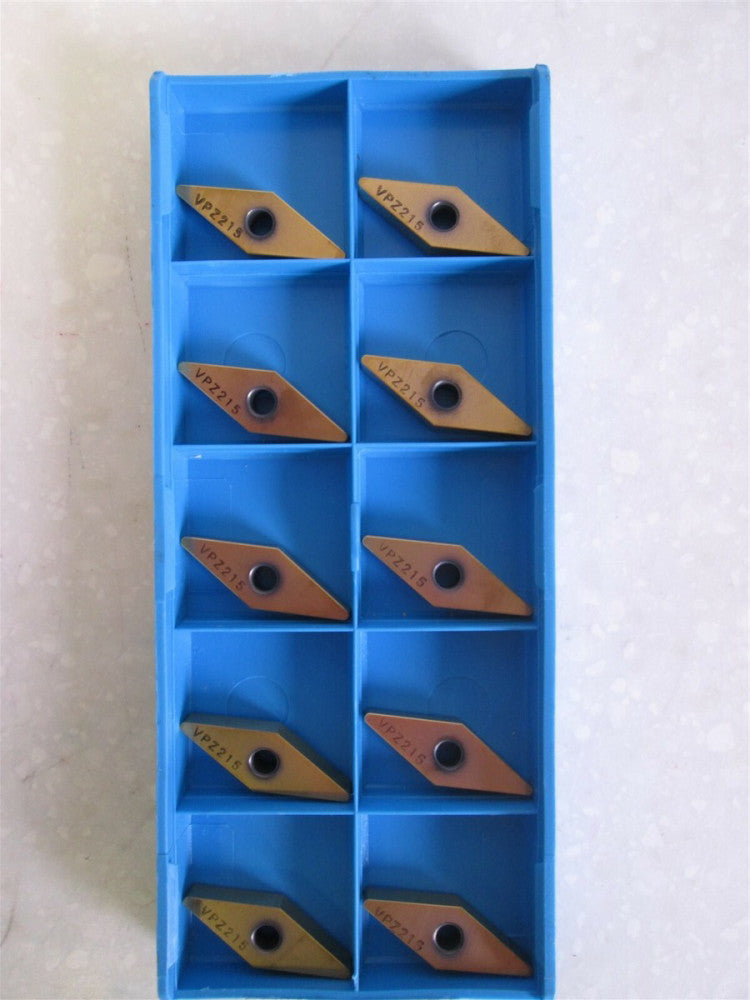 (10) Valenite Ceramic Inserts Style: VNGA Size: 332 Grade: Z215 NEW