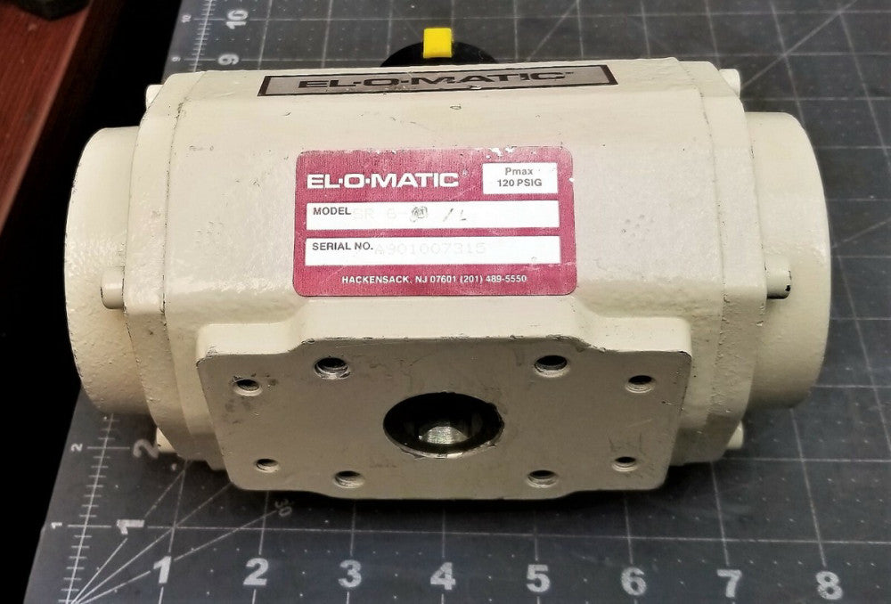 EL-O-MATIC PNEUMATIC VALVE ACTUATOR 120 PSIG SR6-12 [B0B1]