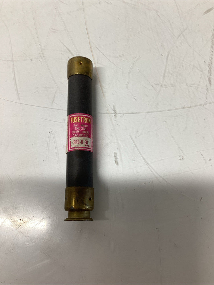 Fusetron FRS-R-30 Dual Element Time Delay Fuse 30A 600V R-180