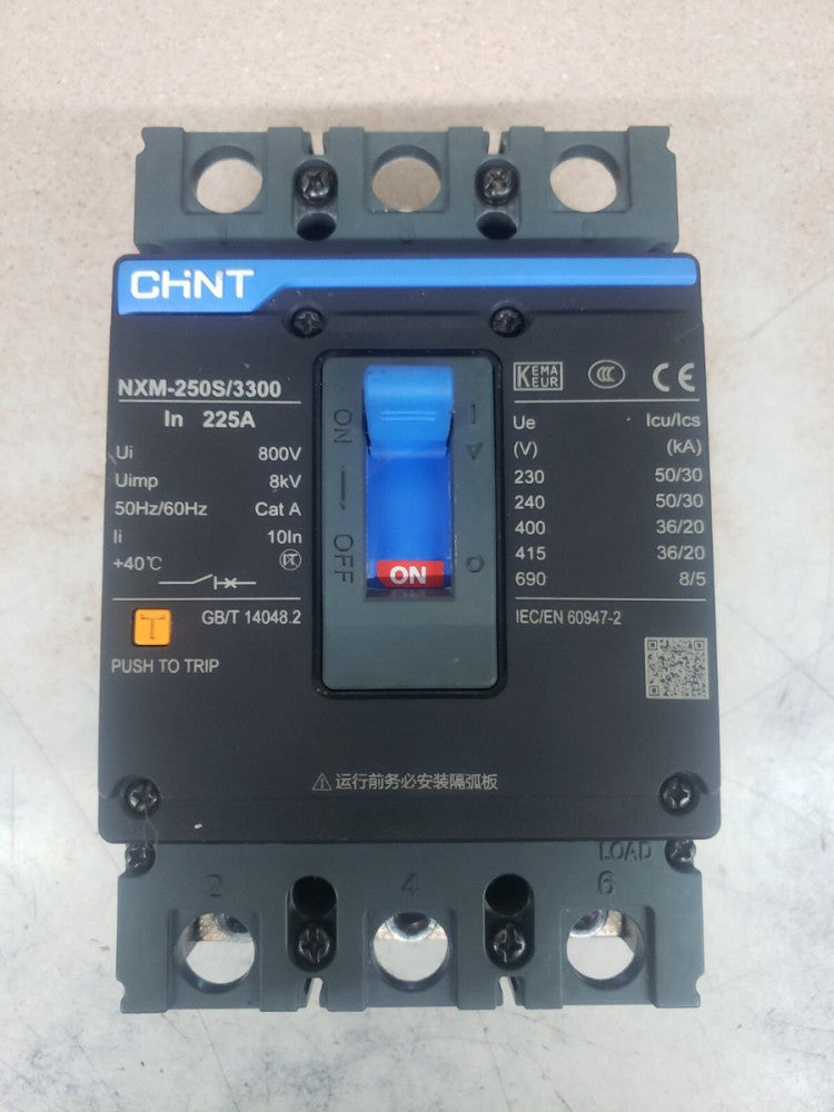 New Old Stock! NXM-250S/3300 3P 225A Circuit Breaker 