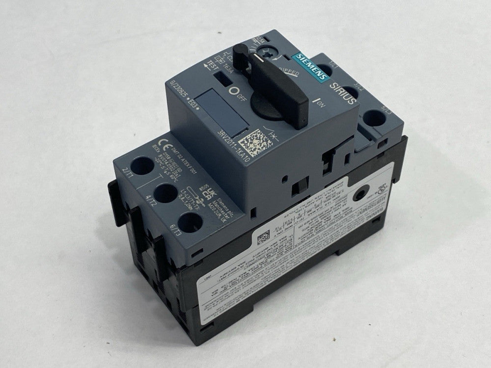 Siemens 3RV2011-1KA10 Motor Protector Circuit Breaker 9-12.5A