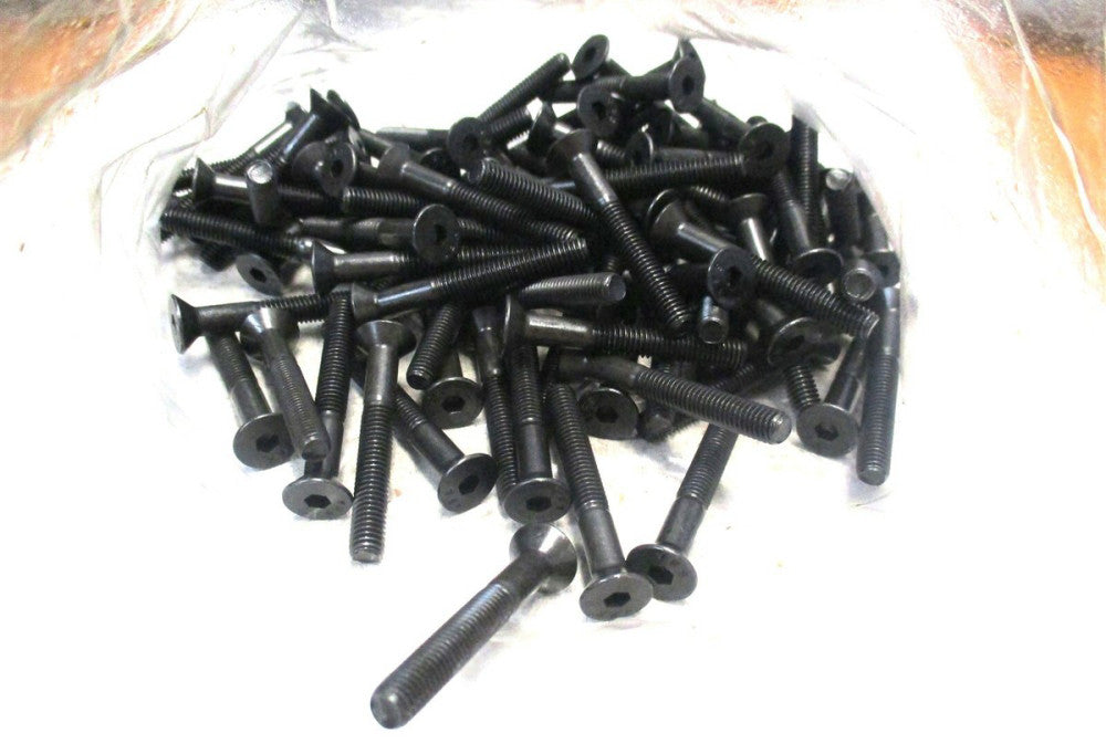 Brighton (211087) #10-32 UNF 1-1/2" OAL 1/8" Hex 82° Flat Cap Screw - Lot of 95