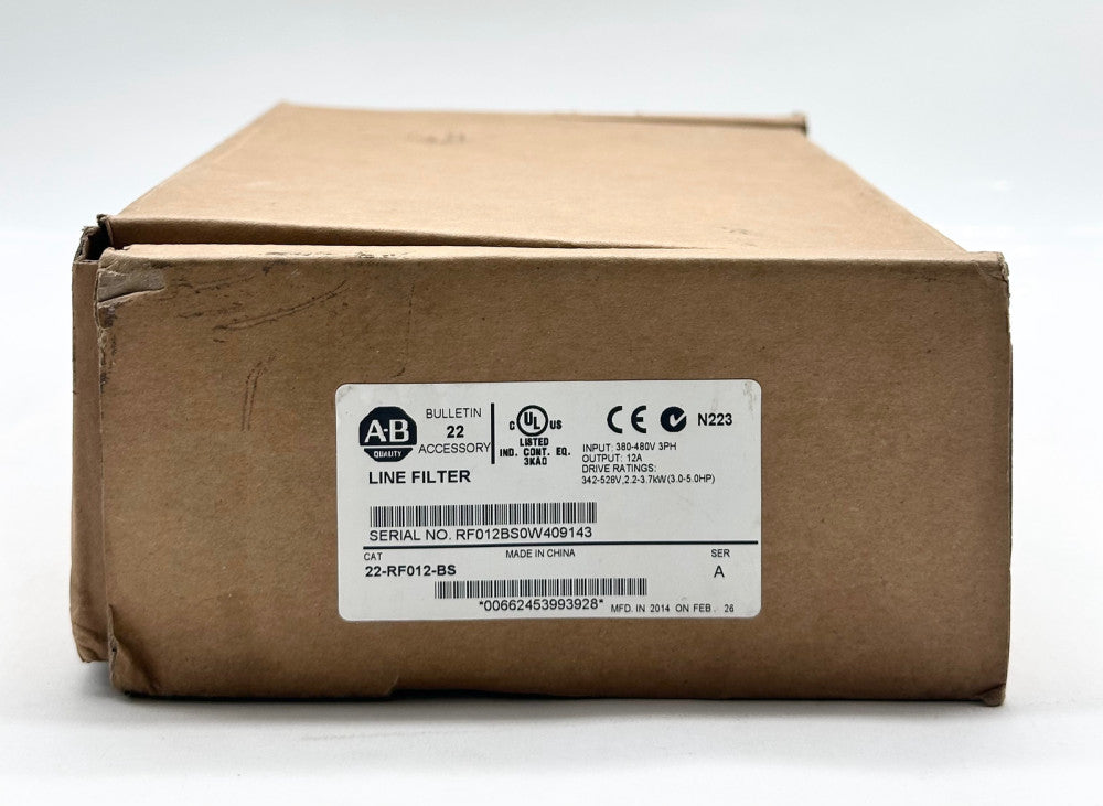 Allen-Bradley 22-RF012-BS Line Filter 