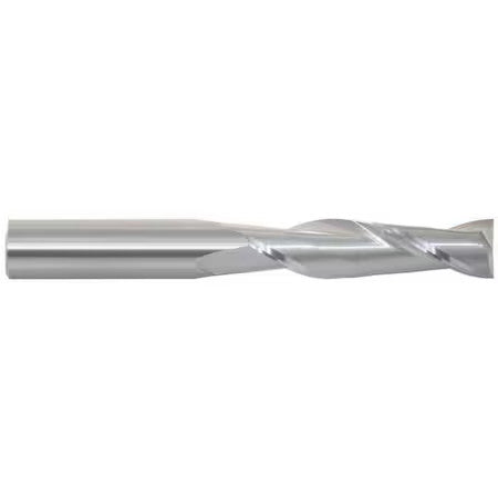 Zoro Select 213-001020 Carbide End Mill, 1/4In, 2Fl, Single, 3In