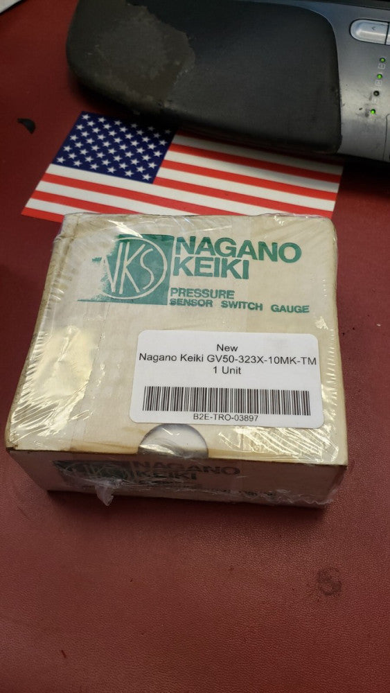 Nagano Keiki GV50-323X-10MK-TM Pressure Sensor Switch Gauge ( F2-5A)