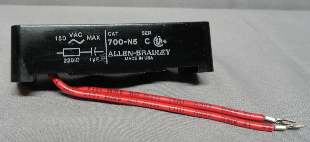 ALLEN BRADLEY - SURGE SUPPRESSOR - PN: 700-N5 - SERIES C - 150 VOLTS - NEW