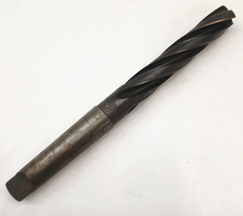 1-3/16  4 FLUTE CORE DRILL BIT WITH TAPER SHANK HS OAL 13 IN LOC 6-7/8 IN