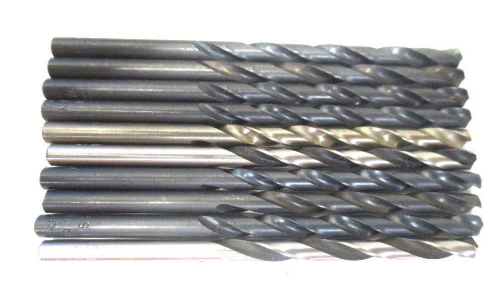 NEW #16 11/64 x 2-3/16 x 3-3/8 HSS Straight Shank Jobber Drill - 10 QTY
