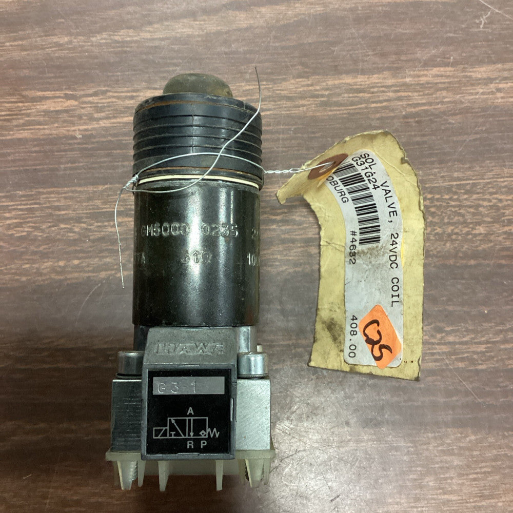 Hawe Hydraulic Seated Valve G 3-1 24VDC