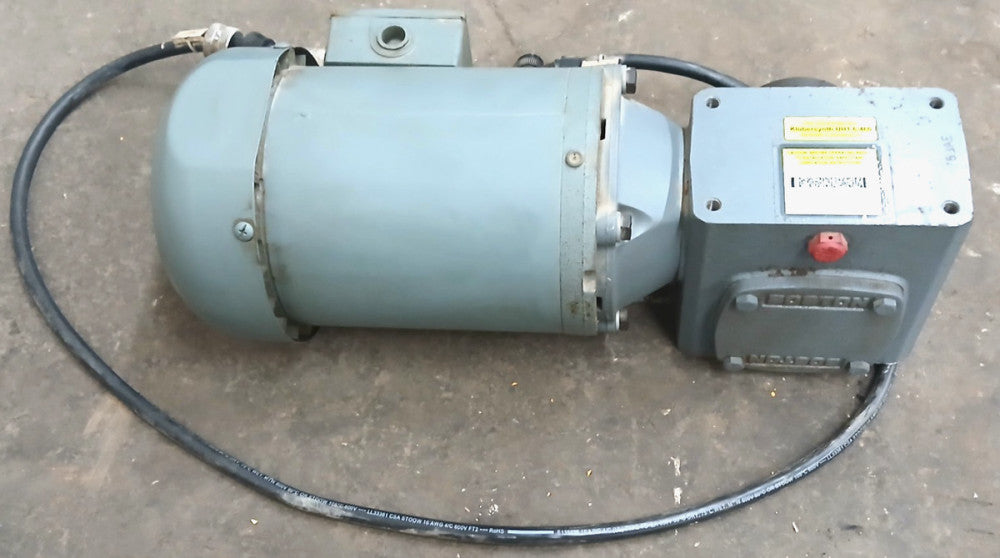 BOSTON HUTF-5/8-W65406 1HP WORM GEAR REDUCER 100 SERIES RATIO 20:AE RIGHT
