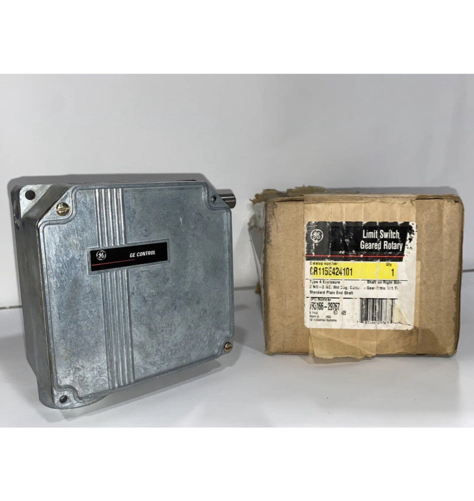 NEW IN BOX GENERAL ELECTRIC CR115E424101 GEARED ROTARY LIMIT SWITCH