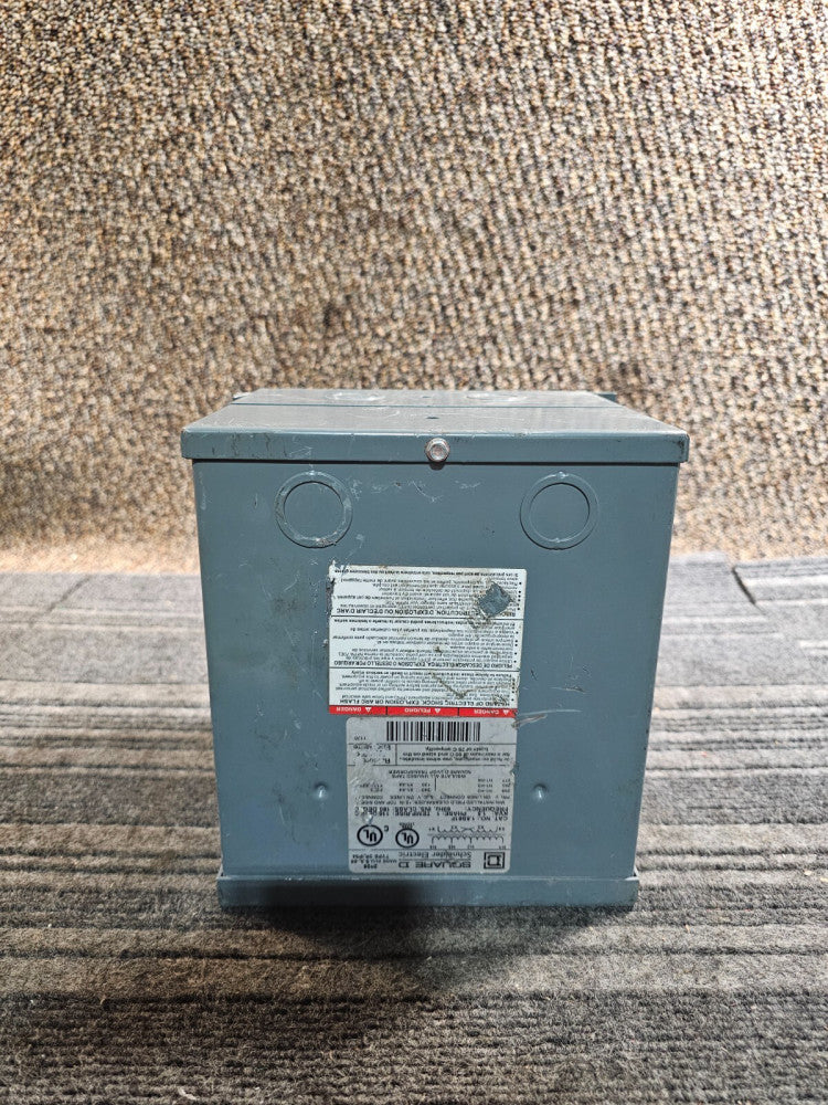 Square D 1.5S61F General Purpose Transformer Dry 1PH 1.5KVA 277V-120/240V
