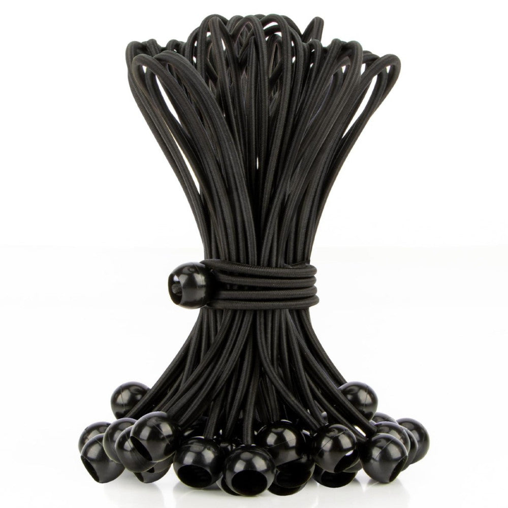 20PACK Bungee Cords with Balls - 6 Inch Heavy Duty Ball Bungee Cords, Multi-P...