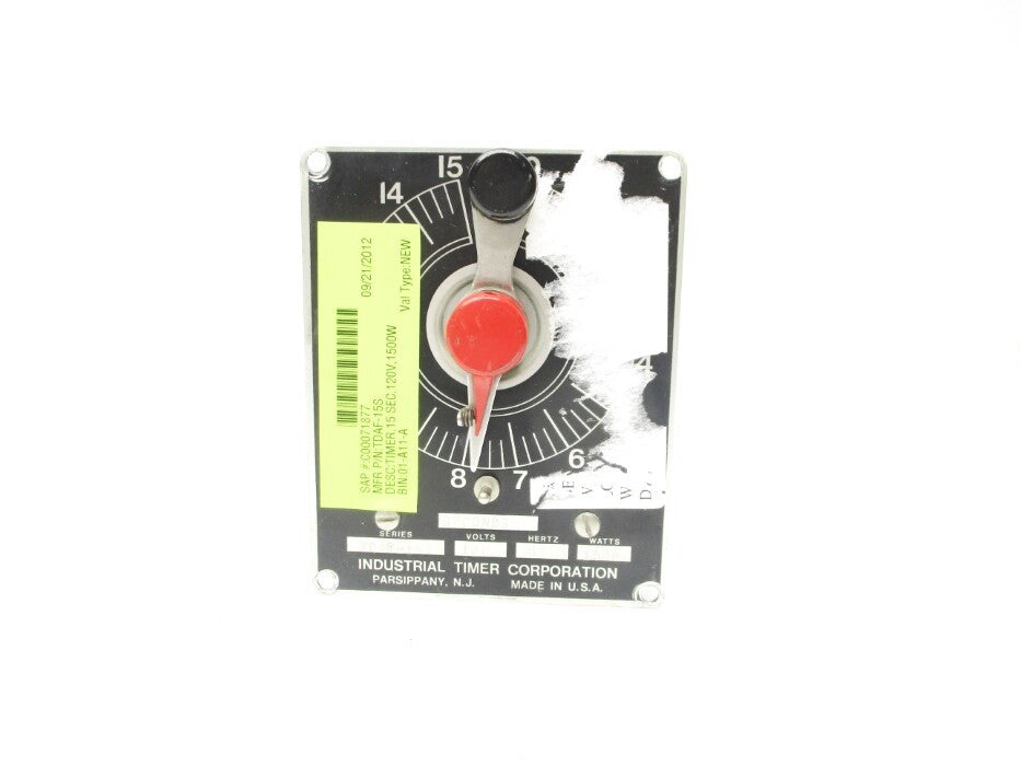 TIMER TDAF-15S 1-15S UNMP