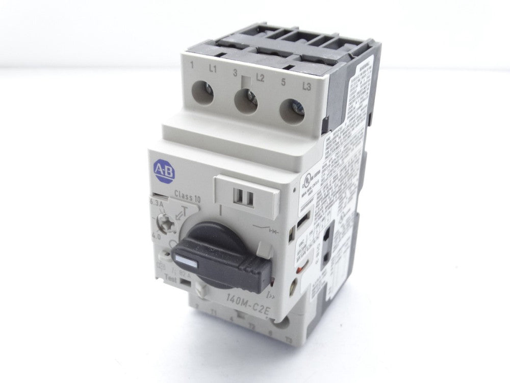 ALLEN BRADLEY 140M-C2E-B63 CIRCUIT BREAKER USED