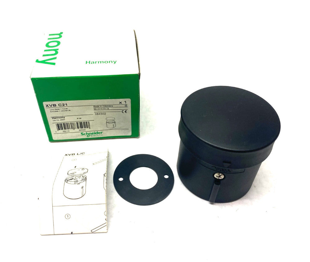 Schneider Electric XVB C21 Harmony Stack Light Beacon Base Unit + Cover 084502