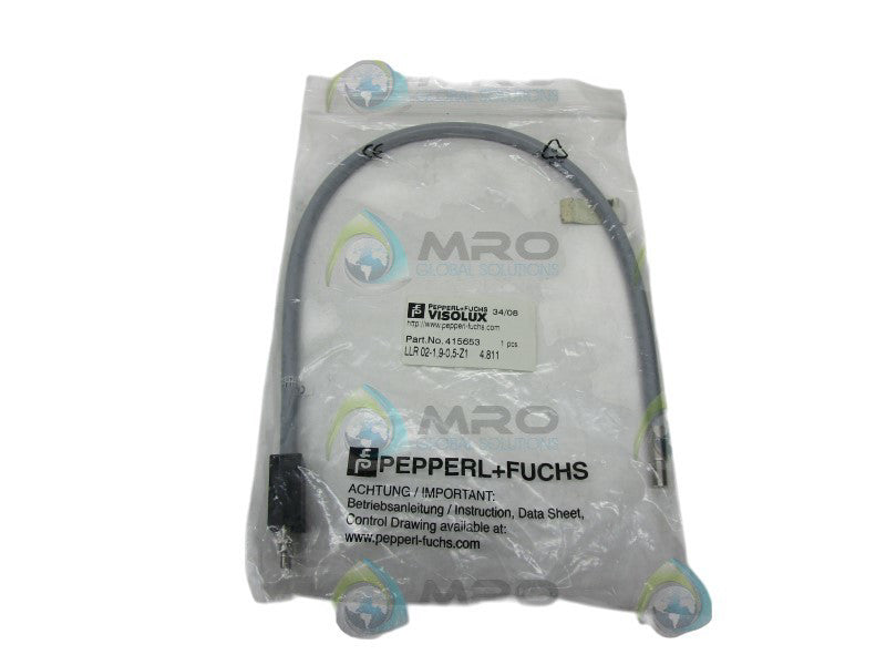 PEPPERL+FUCHS LLR02-1,9-0,5-Z1 FIBER OPTIC CABLE  NSMP