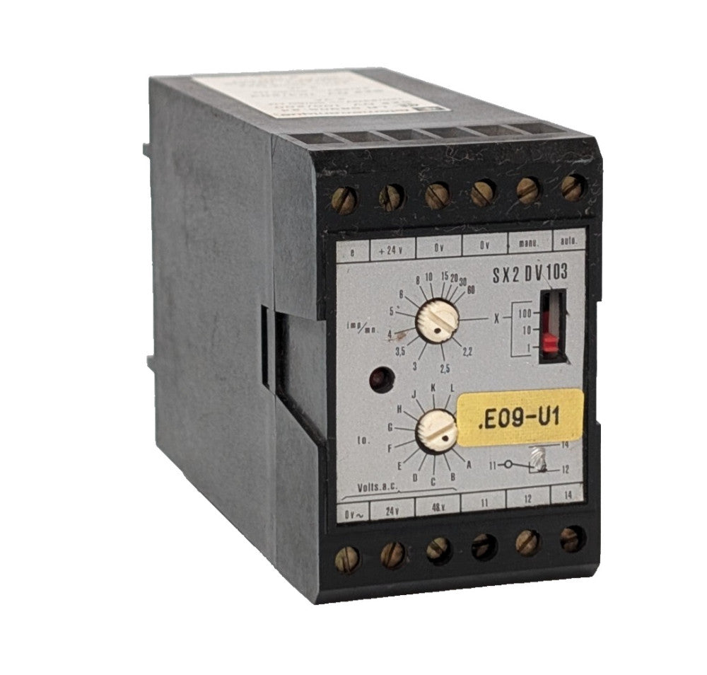 Schneider Telemecanique SX2DV 103/203 Contact Relay 24VDC 50/60Hz