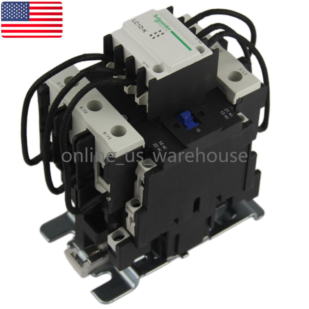 One Brand New Schneider LC1DWK12M7C Switching Capacitive Contactor - US Stock