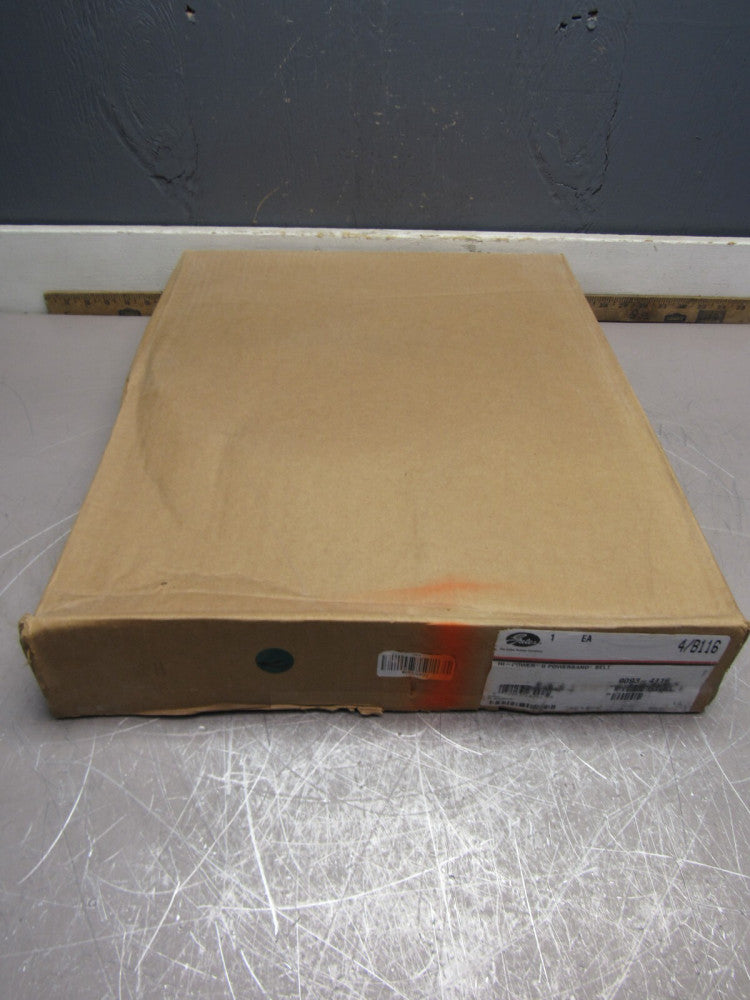 GATES HI-POWER II POWERBAND BELT 4/B116 9093-4116 4-BAND SMOOTH NEW IN BOX !!