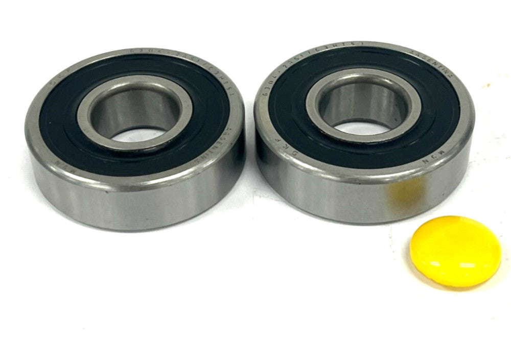 SKF 6004-2RS1/C3HT51 DEEP GROOVE BALL BEARING BORE DIA 3/4" LOT OF 2