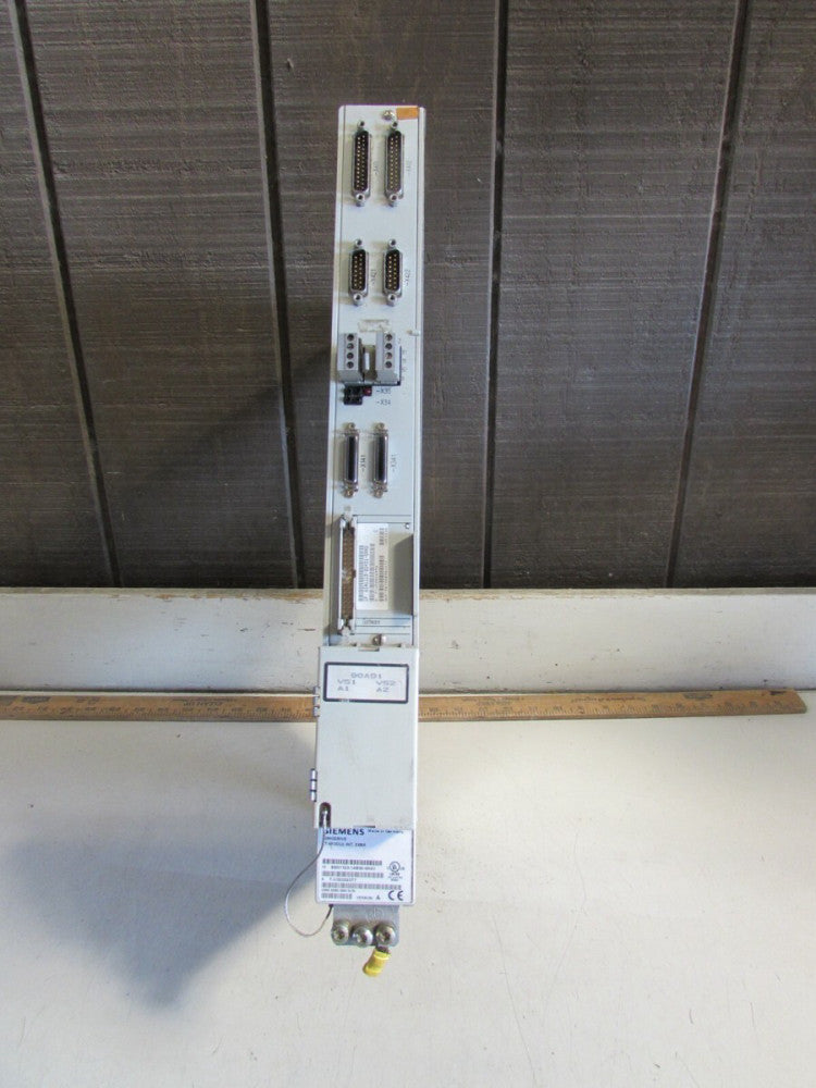SIEMENS 6SN1123-1AB00-0HA1 LT-MODUL INT 2x8A with a 6SN1118-0DH21-0AA0 VER-C !!