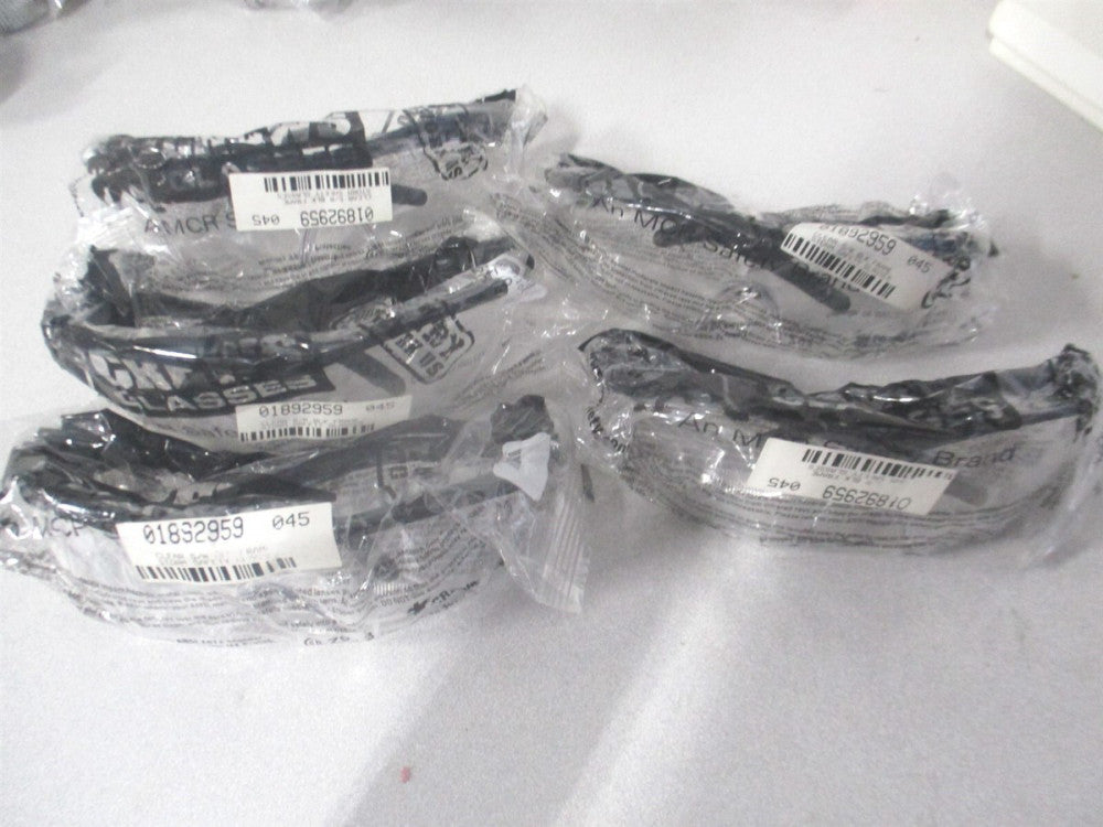 MCR (ST110) Full-Framed, UV Protection Scratch-Resistant Safety Glasses - Qty 5