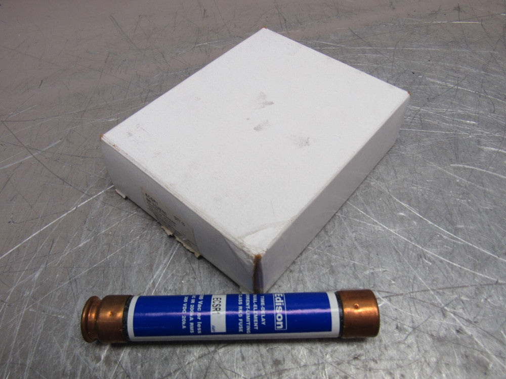 CASE OF 9QTY EDISON ECSR1 600V 1AMP CLASS RK5 FUSES NEW IN BOX !! MAKE OFFER !!