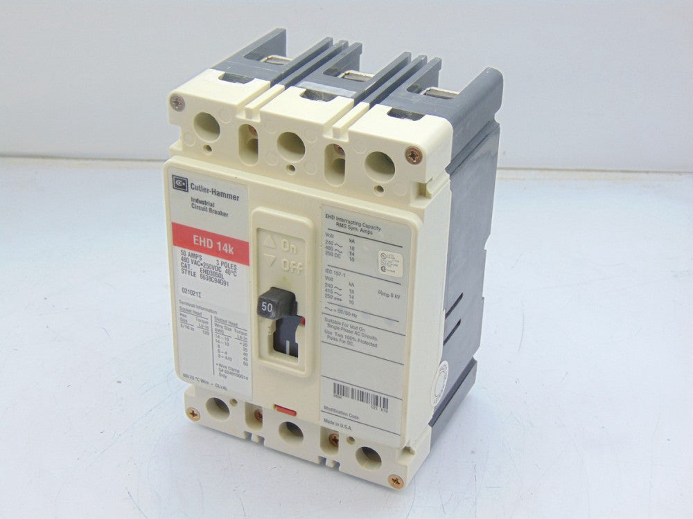EATON CORPORATION EHD3050L CIRCUIT BREAKER