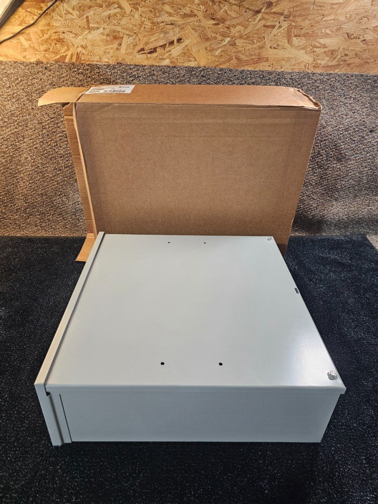 nVent Hoffman A24R248 Screw-Cover Drip-Shield Type 3R Knockout 24x24x8 Steel