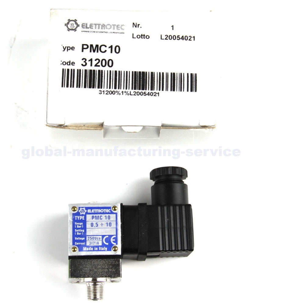 ELETTROTEC PMC 10 PMC10 Pressure switch 250V ac NEW