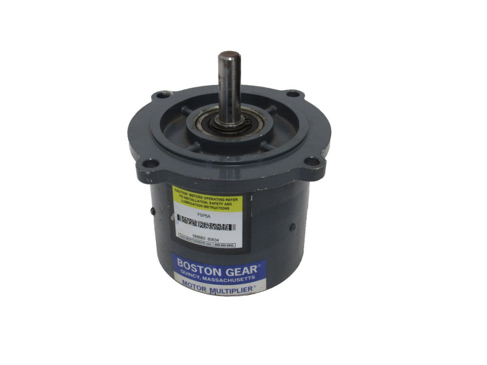 NEW BOSTON GEAR FSP5A MOTOR MULTIPLIER 5:1 588983