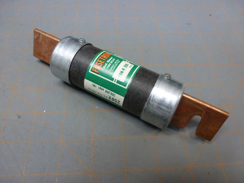 BUSSMANN FUSETRON FRN-R-200- 200AMP, 250V, D HRC-I FUSE