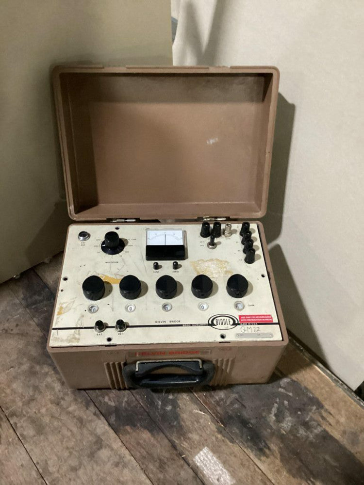 Biddle Instruments; 72-439 Direct Circuit Kelvin Bridge; Parts Only