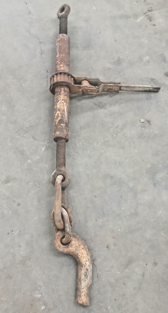 AMERICAN ENGINE PRODUCTS 1184 RATCHET TURNBUCKLE W/DOUBLE EYELETS OAL 63"