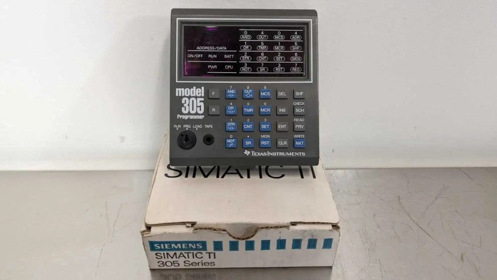 Texas Instruments Model 305 Programmer 8905 305 PRG Siemens Simatic TI 305