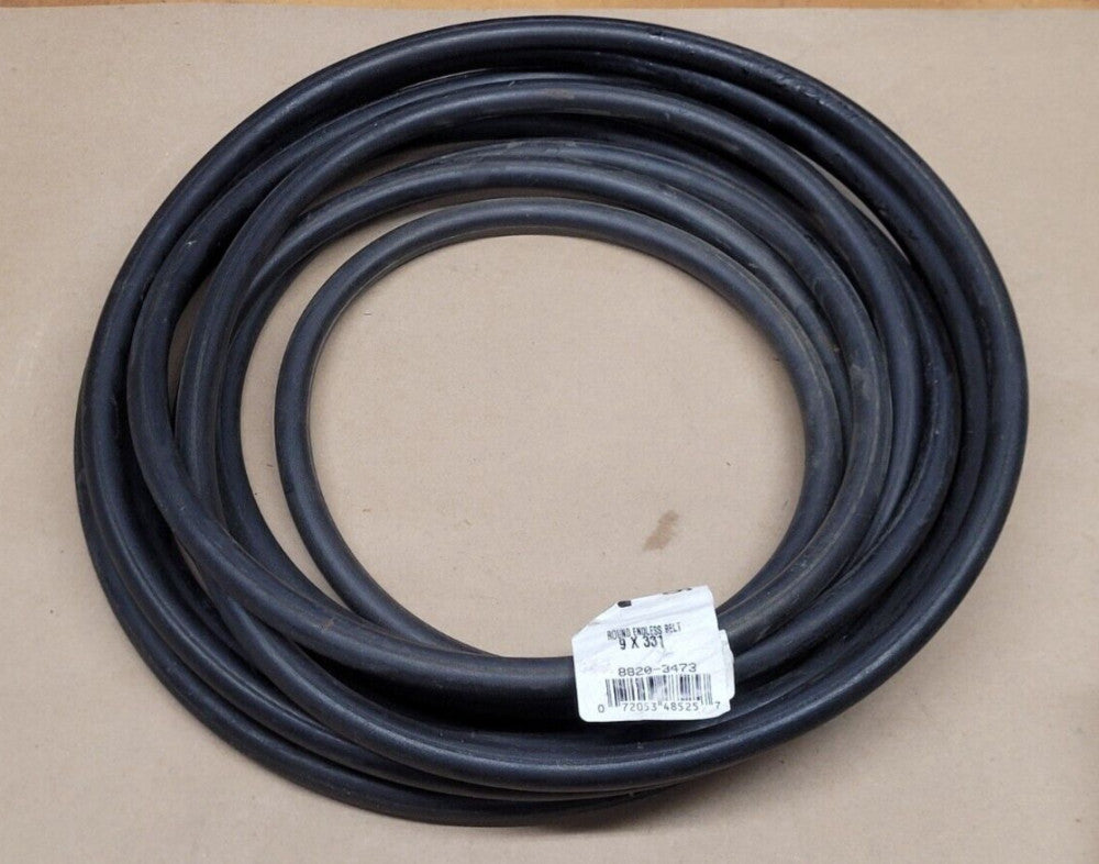 Gates 9X331 Round Endless Belt 9/16" Diameter 331" OAL 4117MX