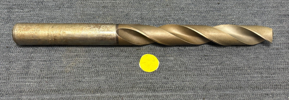 RIGHT HAND 2 FLUTE HS DRILL BIT CUT DIAMETER 27/32"  LOC 6-1/4" OAL 10-1/8"