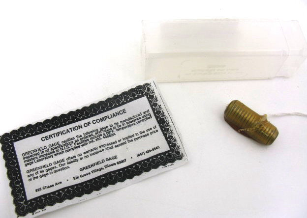 Greenfield 7/16-14 Reversible Go 2B Thread High Speed Steel Plug Gauge 