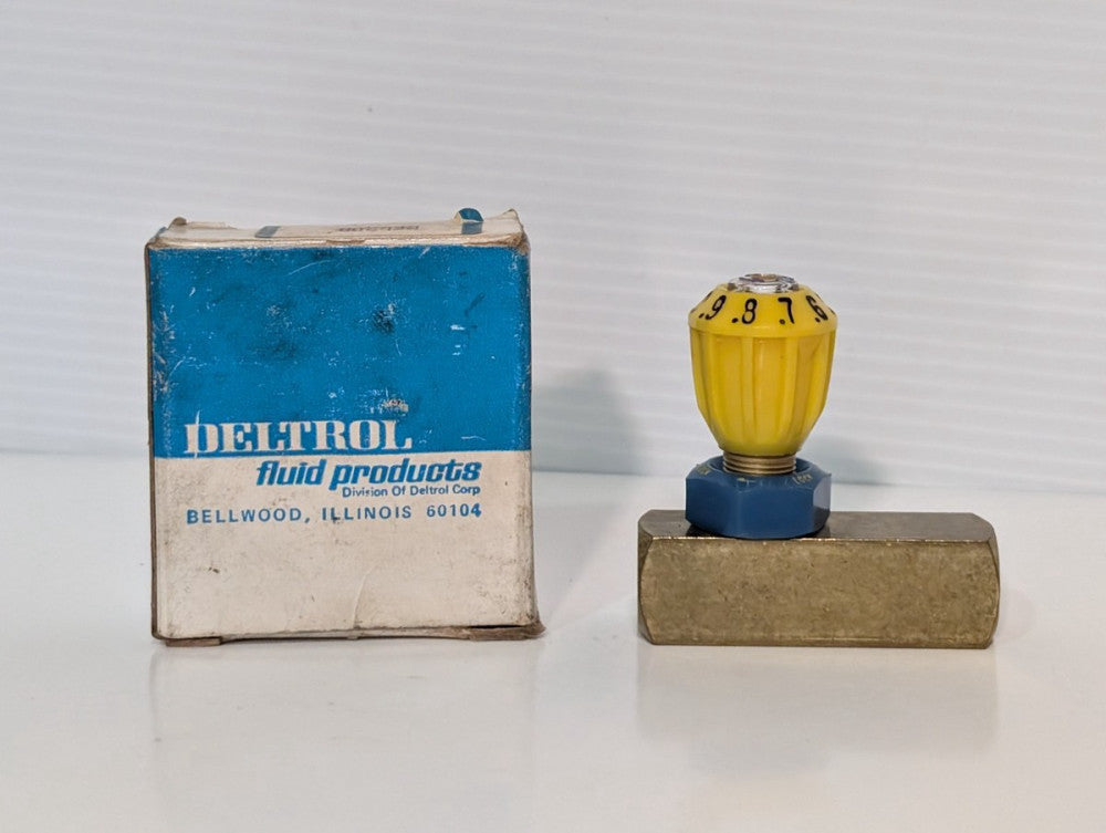 Deltrol Fluid Products Easy-Read EFL20B Control Valve, Pre-Owned, As Shown